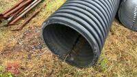2 LENGTHS OF 20'' DIAMETER DRAINAGE PIPE - 3