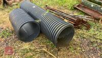 2 LENGTHS OF 20'' DIAMETER DRAINAGE PIPE - 5