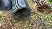 2 LENGTHS OF 20'' DIAMETER DRAINAGE PIPE - 7