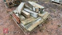 PALLET OF LINTEL OFFCUTS ETC - 3