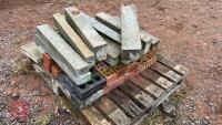 PALLET OF LINTEL OFFCUTS ETC - 8