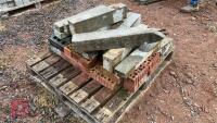 PALLET OF LINTEL OFFCUTS ETC - 9