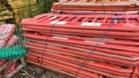 18 PLASTIC SAFETY BARRIERS - 9