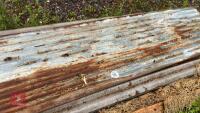 APPROX 18 GALVANISED TIN ROOF SHEETS - 3