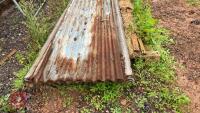 APPROX 18 GALVANISED TIN ROOF SHEETS - 5