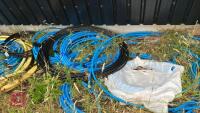 LRG QTY OF PLASTIC WATER & GAS PIPES - 5