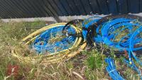 LRG QTY OF PLASTIC WATER & GAS PIPES - 6