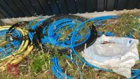 LRG QTY OF PLASTIC WATER & GAS PIPES - 7