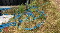 LRG QTY OF PLASTIC WATER & GAS PIPES - 8