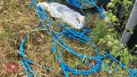 LRG QTY OF PLASTIC WATER & GAS PIPES - 11
