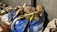 DUMPY BAG FULL OF HARDWOOD LOGS - 7