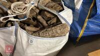 DUMPY BAG FULL OF HARDWOOD LOGS - 3