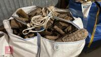 DUMPY BAG FULL OF HARDWOOD LOGS - 6