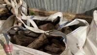 DUMPY BAG FULL OF HARDWOOD LOGS - 2