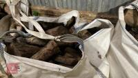 DUMPY BAG FULL OF HARDWOOD LOGS - 5