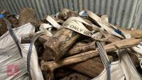 DUMPY BAG FULL OF HARDWOOD LOGS - 2