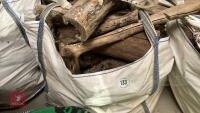 DUMPY BAG FULL OF HARDWOOD LOGS - 3
