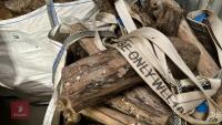 DUMPY BAG FULL OF HARDWOOD LOGS - 5