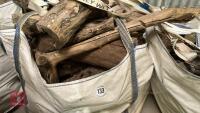 DUMPY BAG FULL OF HARDWOOD LOGS - 6