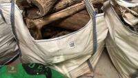 DUMPY BAG FULL OF HARDWOOD LOGS - 7