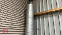 QTY OF ALUMINIUM DUST EXTRACTION PIPE