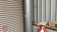 QTY OF ALUMINIUM DUST EXTRACTION PIPE - 2