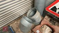 QTY OF ALUMINIUM DUST EXTRACTION PIPE - 4