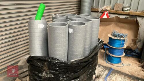 11 X 1M LENGTHS OF RURA/PIPE