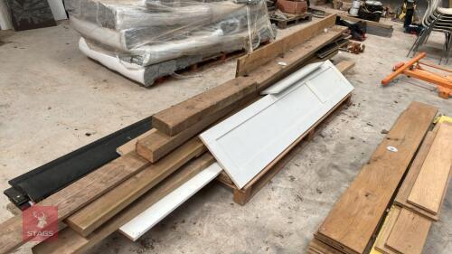 QTY OF MIXED TIMBER PLANKS