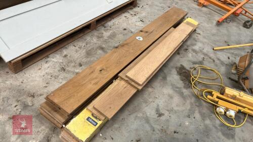 QTY OF OAK FLOORING BOARDS