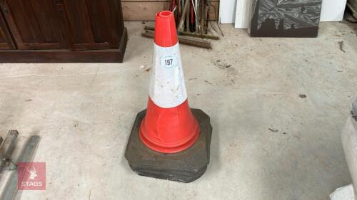 3 TRAFFIC CONES