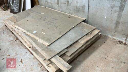 7 FULL SHEETS OF PLASTER BOARD