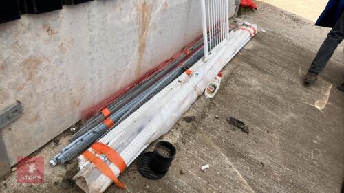 LRG QTY OF RENDER BEADING & STAIR GATE