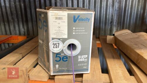 ROLL OF COMPUTER/INTERNET CABLE