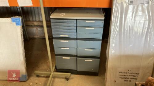 MEDICAL STORAGE CABINETT, ETC