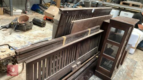 WOODEN DOUBLE BED FRAME