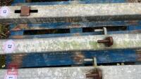 6' GALVANISED GATE HANGING POST - 2