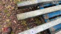 6' GALVANISED GATE LATCHING POST - 4