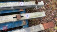 6' GALVANISED GATE LATCHING POST - 5