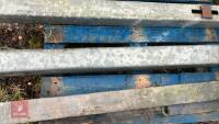 6' 8'' GALVANISED GATE LATCHING POST - 2