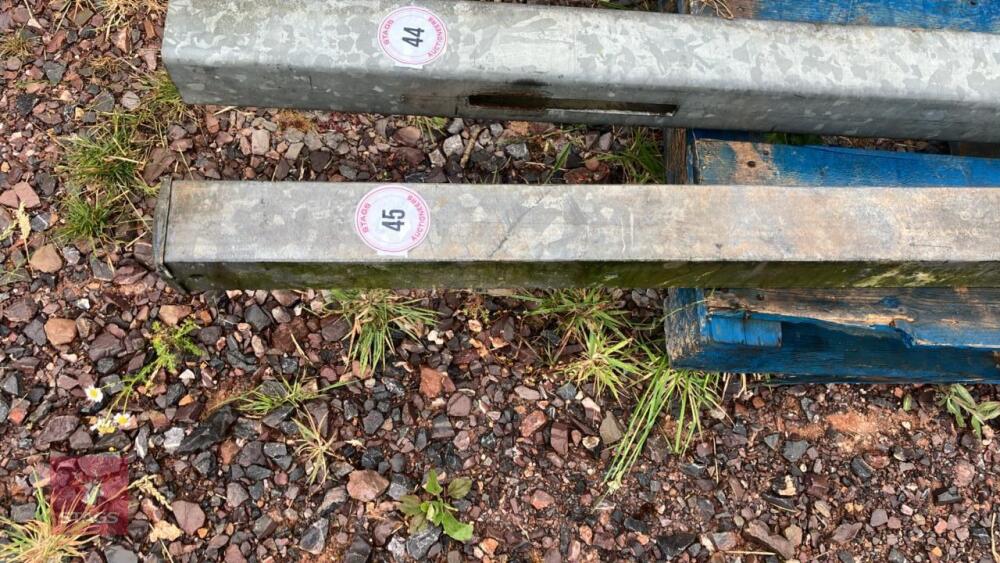 6' 8'' GALVANISED GATE LATCHING POST