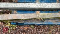 6' 8'' GALVANISED GATE LATCHING POST - 2