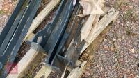 4 STEEL SUPPORT BRACKETS - 6