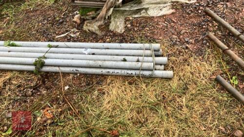 8 10' LENGTHS OF 2'' UNDERGROUND DUCTING