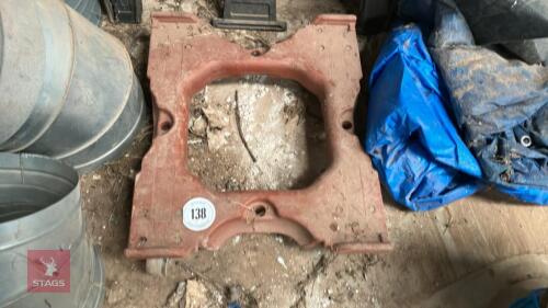 PLASTIC 4 WHEELED TROLLEY