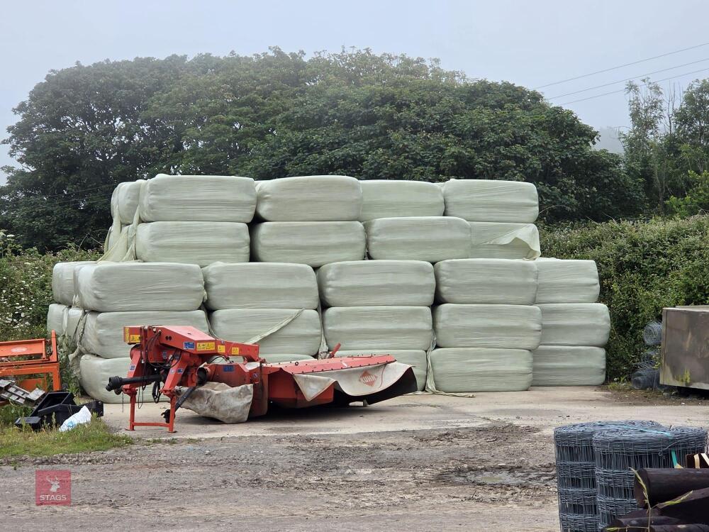 30 6 STRING SQUARE BALES OF 2026 HAYLAGE - BIDS PER BALE