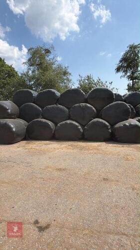 40 ROUND BALES OF 2026 SILAGE - BIDS PER BALE