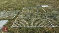 4 MIXED DOG KENNEL PANELS - 2