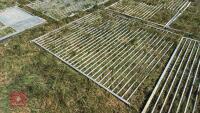 4 MIXED DOG KENNEL PANELS - 7