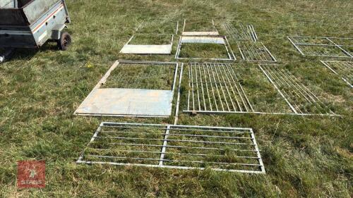 ASSORTED KENNEL SECTIONS